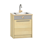 Lara gootsteen met vaatwasser