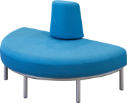 Sofa Rebello halve cirkel