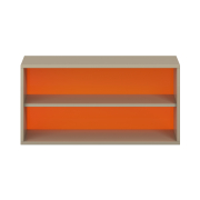 Pureo Schappenkast acryl open decor B 100 x H 50 x D 42 cm