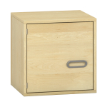 Pureo Ophangkast met deur fineer B 50 x H 50 x D 42 cm