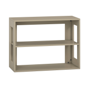 Pureo Kast open decor B 100 x H 75 x D 42 cm, strandbeige