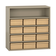 Pureo Materiaalkast decor B 100 x H 100 x D 42 cm, strandbeige