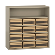 Pureo Materiaalkast acryl decor B 100 x H 100 x D 42 cm, strandbeige