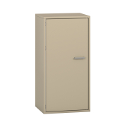 Pureo Kast met deur decor B 50 x H 100 x D 42 cm, strandbeige