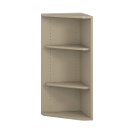 Pureo Hoekkast decor B 50 x H 100 x D 50 cm