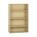 Pureo Schappenkast open fineer B 100 x H 150 x D 42 cm