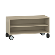 Pureo Schappenkast open decor B 100 x H 37,5 x D 42 cm, strandbeige