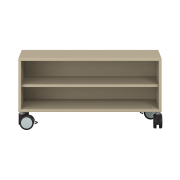 Pureo Schappenkast open decor B 100 x H 37,5 x D 42 cm, strandbeige