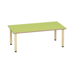 Tabulo Rechthoekige tafel 160 x 80 cm, houten poten