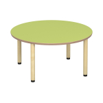 Tabulo Ronde tafel Ø 120 cm, houten poten