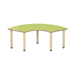 Tabulo Derde-cirkel tafel L 173 cm, houten poten