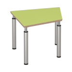 Tabulo Klaverblad tafel, verstelbare poten 46-59 cm