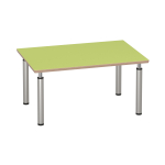 Tabulo Rechthoekige tafel 120 x 80 cm, verstelbare poten 46-59 cm