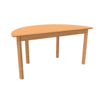 Forma Halfronde tafel 120 x 60 cm