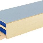 Slaap- en speelplatform voor 2 matrassen, H 34,1 cm