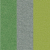 Korpus: Avocado groen (CW51) - Zitvlak: Wolkengrijs (CW20) - Streep: Jadegroen (CW50)