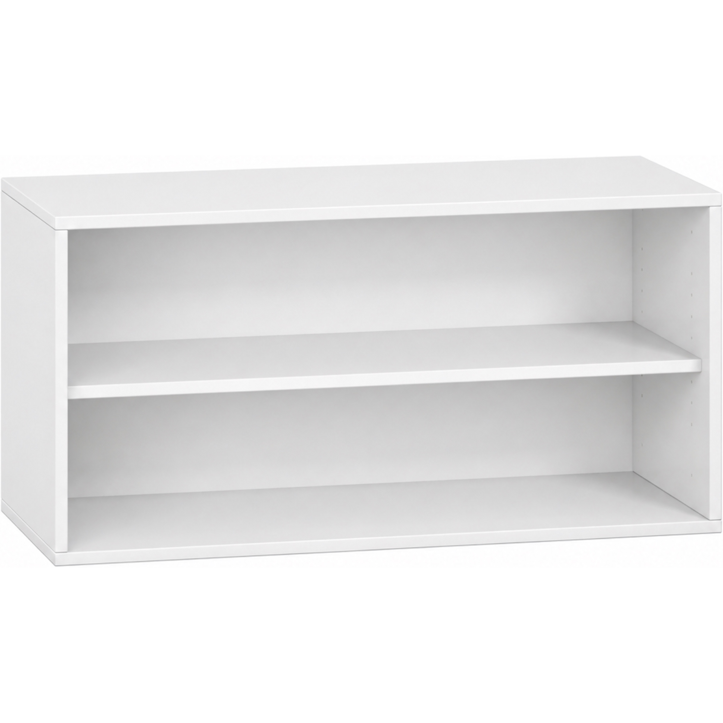 Pureo Schappenkast open decor B 100 x H 50 x D 42 cm in wit