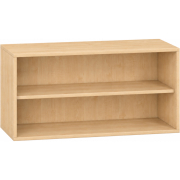 Pureo Ophangkast open decor B 100 x H 50 x D 42 cm in ahorn