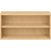 Pureo Ophangkast open decor B 100 x H 50 x D 42 cm in ahorn – aanzicht 2