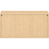 Pureo Ophangkast open decor B 100 x H 50 x D 42 cm in ahorn – aanzicht 3