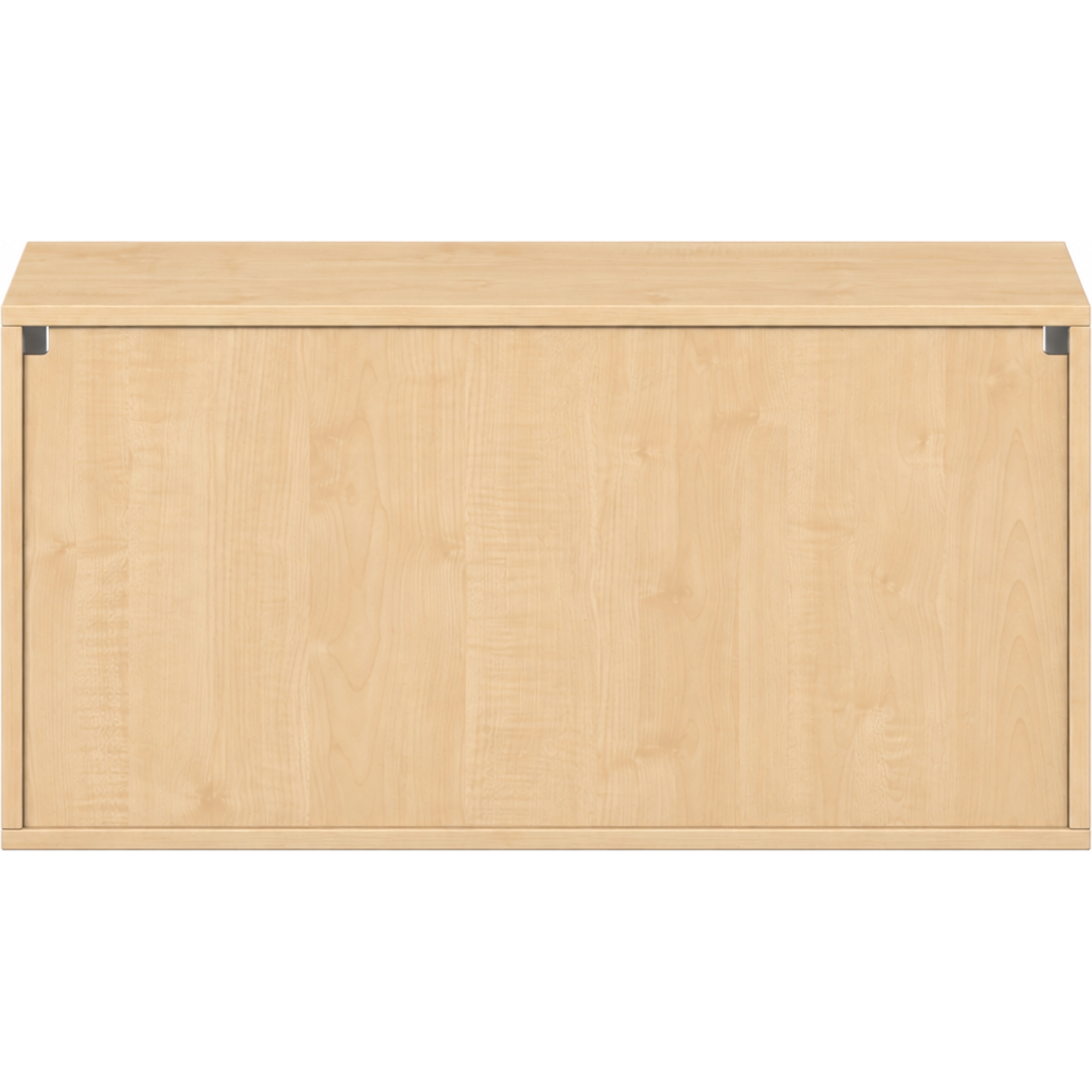 Pureo Ophangkast open decor B 100 x H 50 x D 42 cm in ahorn – aanzicht 3