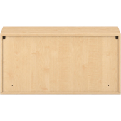 Pureo Ophangkast met dubbele deur decor B 100 x H 50 x D 42 cm in ahorn – aanzicht 4