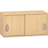Pureo Ophangkast met schuifdeuren decor B 100 x H 50 x D 42 cm in ahorn