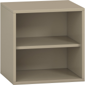 Pureo Schappenkast open decor B 50 x H 50 x D 42 cm in strandbeige