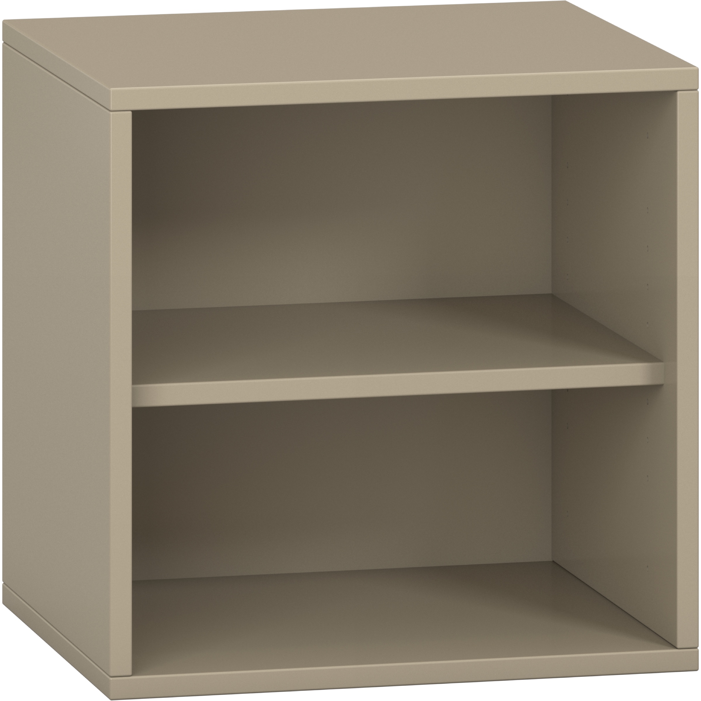Pureo Schappenkast open decor B 50 x H 50 x D 42 cm in strandbeige