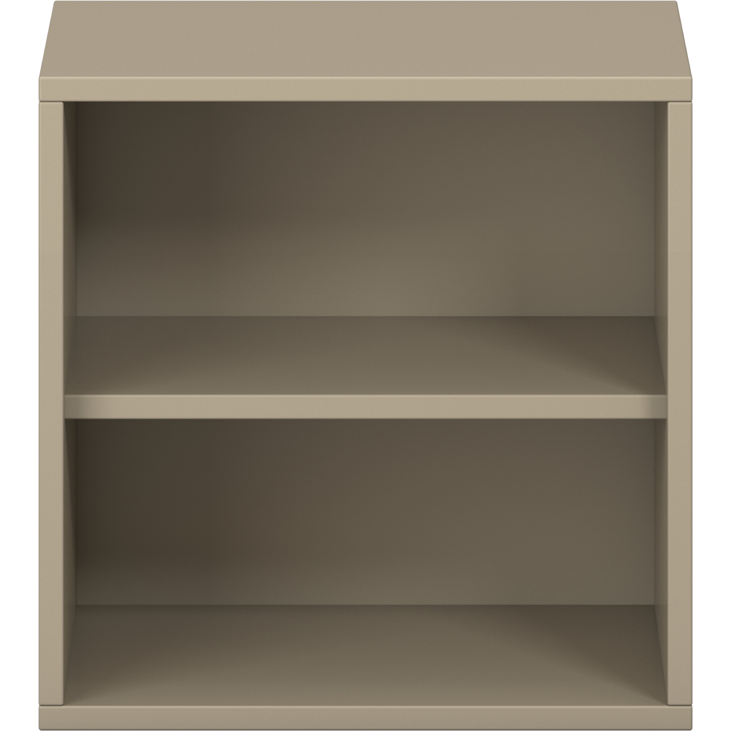 Pureo Schappenkast open decor B 50 x H 50 x D 42 cm in strandbeige – aanzicht 2