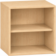 Pureo Ophangkast open decor B 50 x H 50 x D 42 cm in ahorn