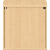 Pureo Ophangkast met deur decor B 50 x H 50 x D 42 cm in ahorn – aanzicht 4