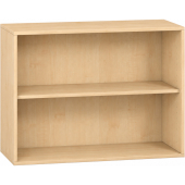 Pureo Schappenkast open decor B 100 x H 75 x D 42 cm in ahorn