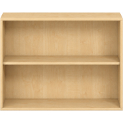 Pureo Schappenkast open decor B 100 x H 75 x D 42 cm in ahorn – aanzicht 2