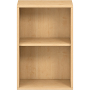 Pureo Schappenkast open decor B 50 x H 75 x D 42 cm in ahorn – aanzicht 2