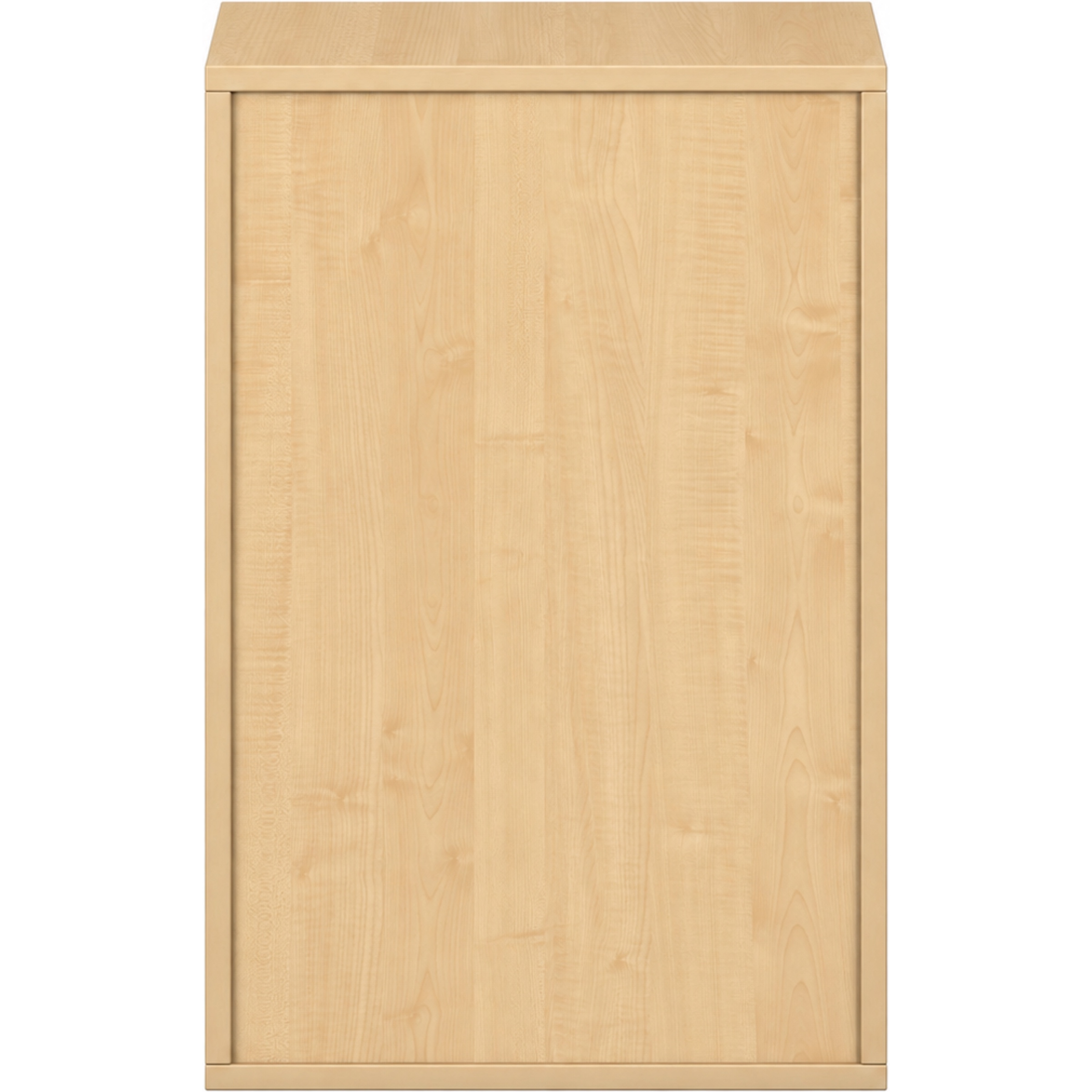 Pureo Schappenkast open decor B 50 x H 75 x D 42 cm in ahorn – aanzicht 3