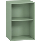 Pureo Schappenkast open decor B 50 x H 75 x D 42 cm in mint