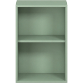 Pureo Schappenkast open decor B 50 x H 75 x D 42 cm in mint – aanzicht 2
