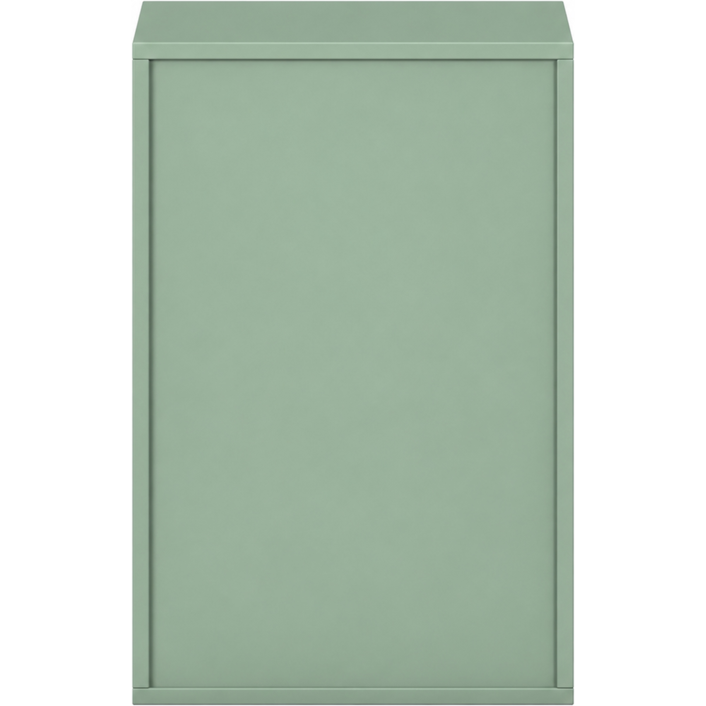 Pureo Schappenkast open decor B 50 x H 75 x D 42 cm in mint – aanzicht 3