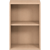 Pureo Schappenkast open decor B 50 x H 75 x D 42 cm in beuken – aanzicht 2