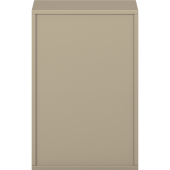 Pureo Schappenkast open decor B 50 x H 75 x D 42 cm in strandbeige – aanzicht 3