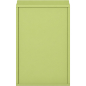 Pureo Schappenkast open decor B 50 x H 75 x D 42 cm in lindegroen – aanzicht 3