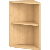 Pureo Hoekkast decor B 50 x H 75 x D 50 cm in ahorn
