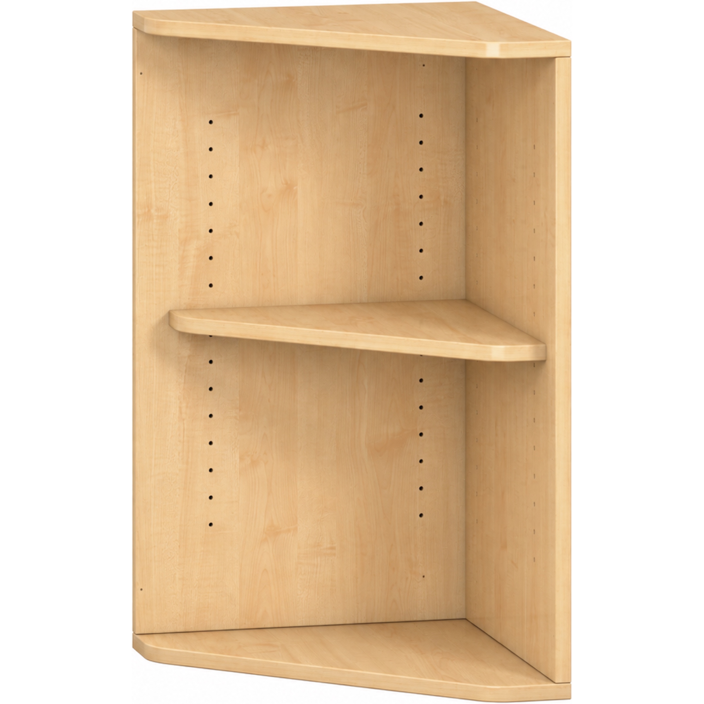 Pureo Hoekkast decor B 50 x H 75 x D 50 cm in ahorn