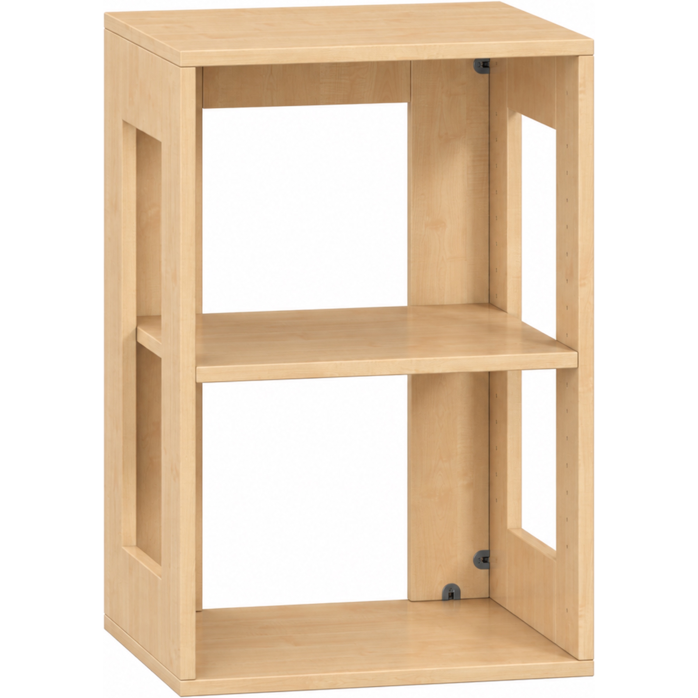 Pureo Kast open decor B 50 x H 75 x D 42 cm in ahorn