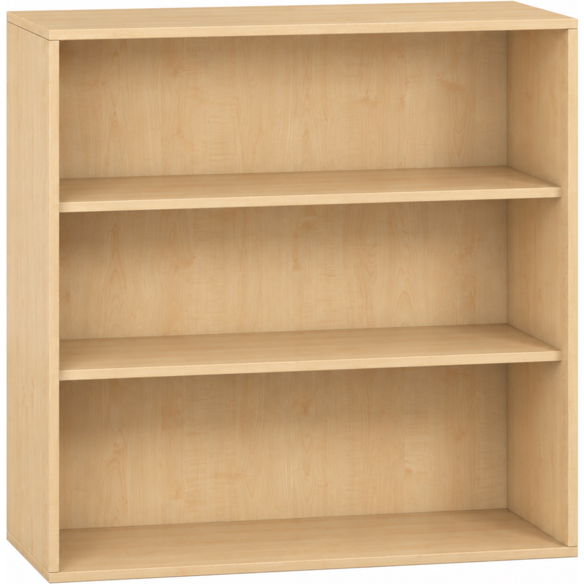 Pureo Schappenkast open decor B 100 x H 100 x D 42 cm in ahorn