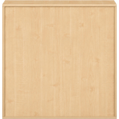 Pureo Schappenkast open decor B 100 x H 100 x D 42 cm in ahorn – aanzicht 3
