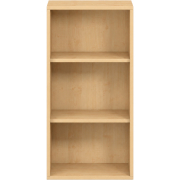 Pureo Schappenkast open decor B 50 x H 100 x D 42 cm in ahorn – aanzicht 2