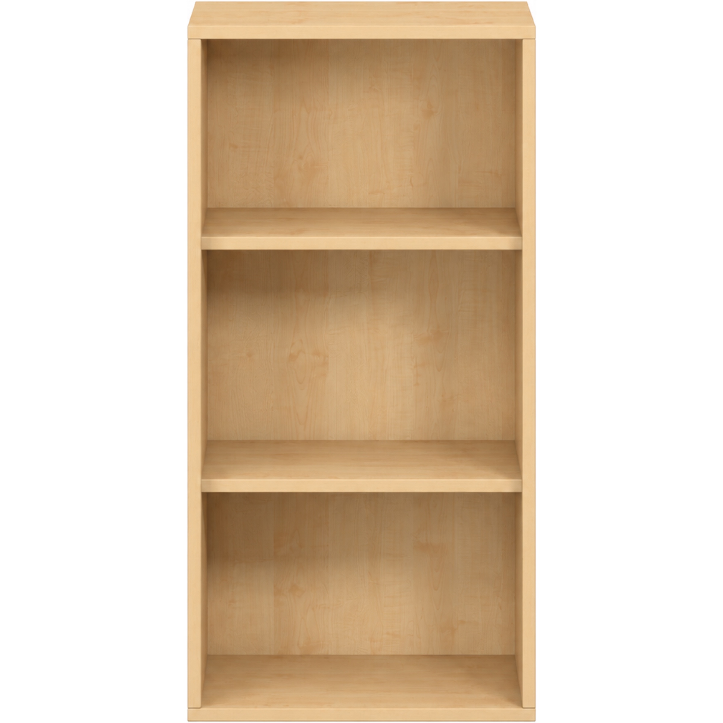 Pureo Schappenkast open decor B 50 x H 100 x D 42 cm in ahorn – aanzicht 2