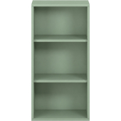 Pureo Schappenkast open decor B 50 x H 100 x D 42 cm in mint – aanzicht 2